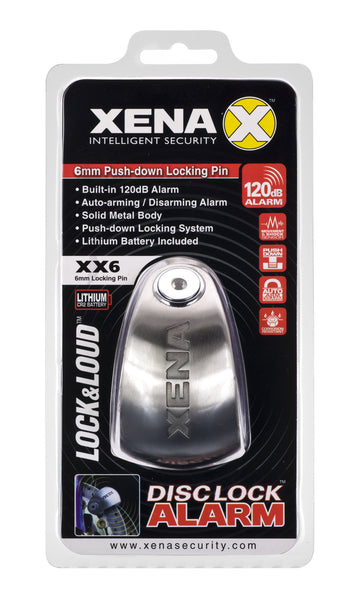 XX6 Disc-Lock Alarm Standard – Lock+Loud USA Motorcycle Stuff